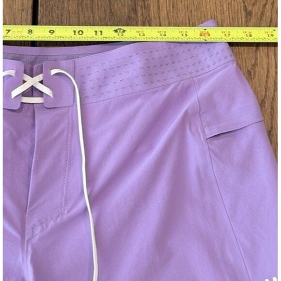 Lululemon Current State Board Short 9” Men’s Size 34 Purple Drawstring Pockets - Picture 6 of 8